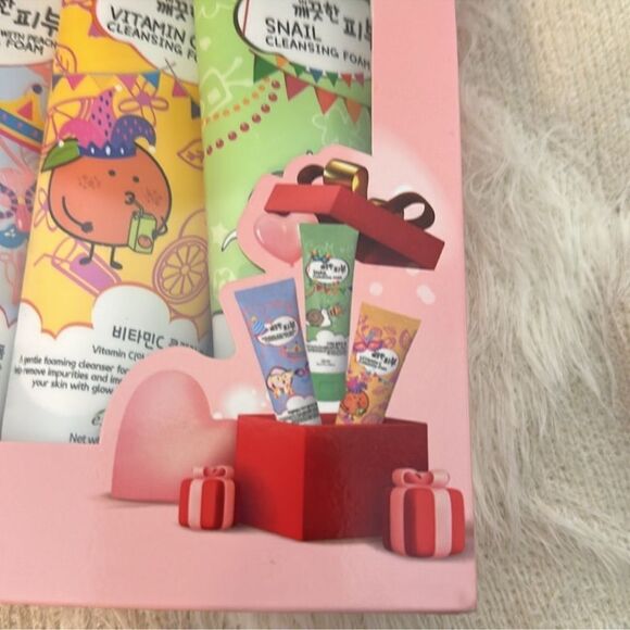 ESFOLIO SET OF 3 CLEANSING HYALURONIC ACID FOAM PEACH VITAMIN C SNAIL - Picture 9 of 10